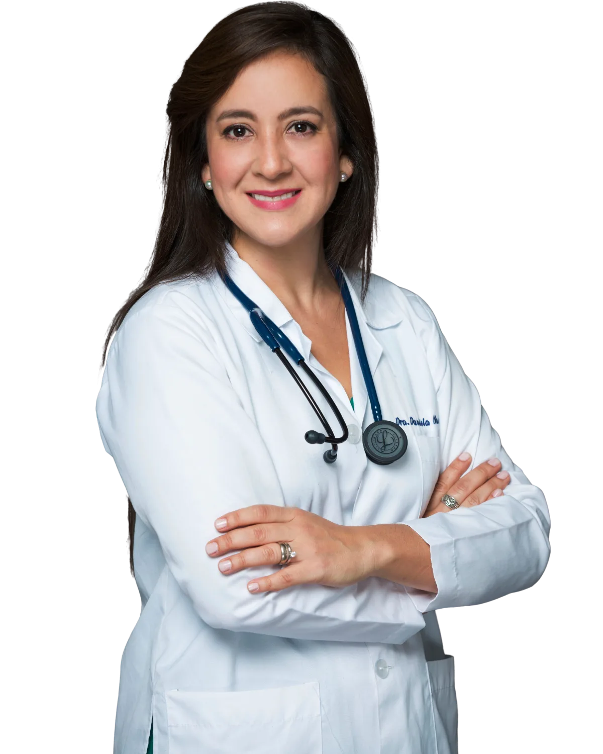 Dra. Daniela Navia Carofilis, médica geriatra en Guayaquil